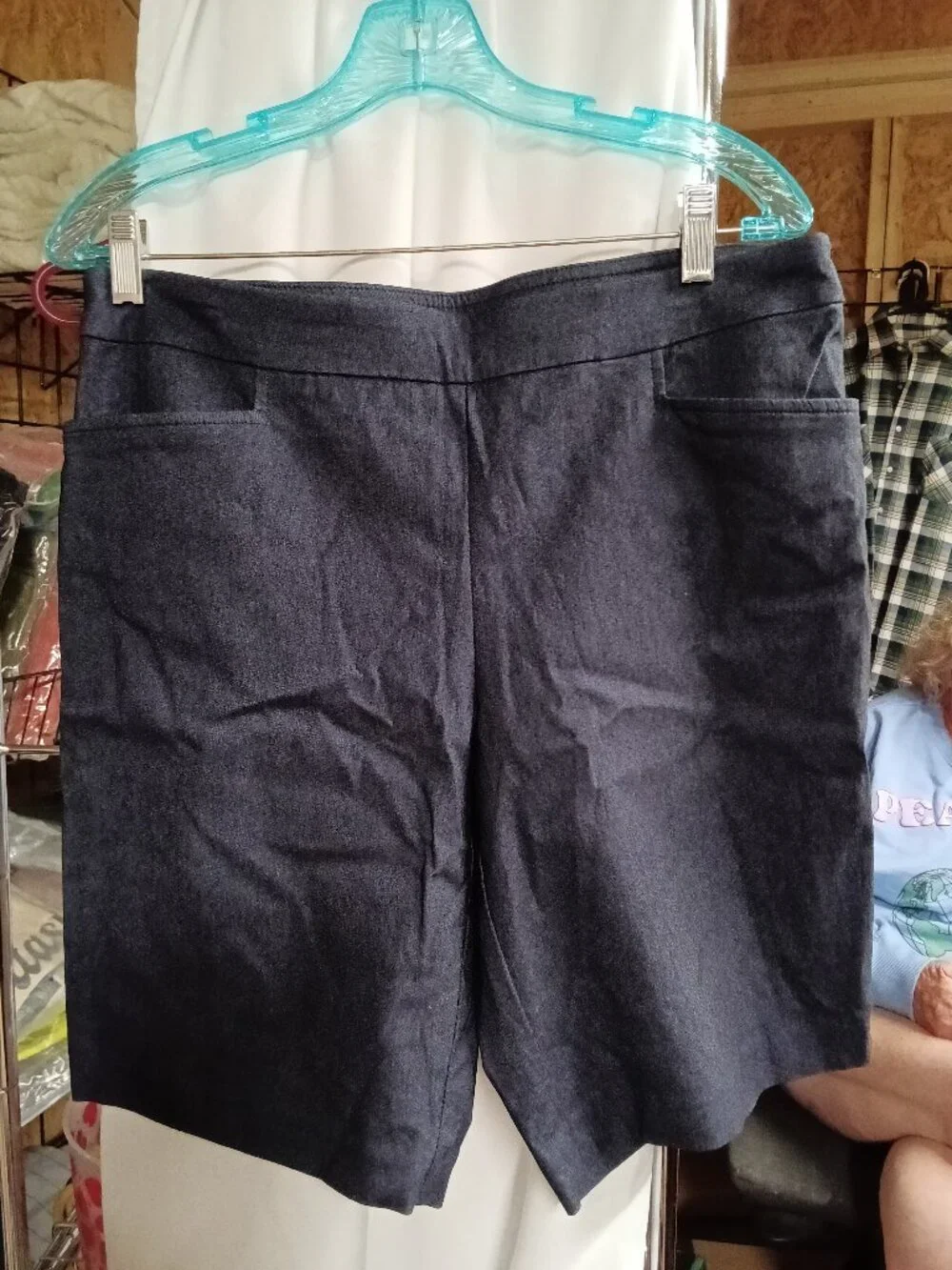 Women's George Navy Casual Shorts with Pockets - 25% Off When You Bundle 5+